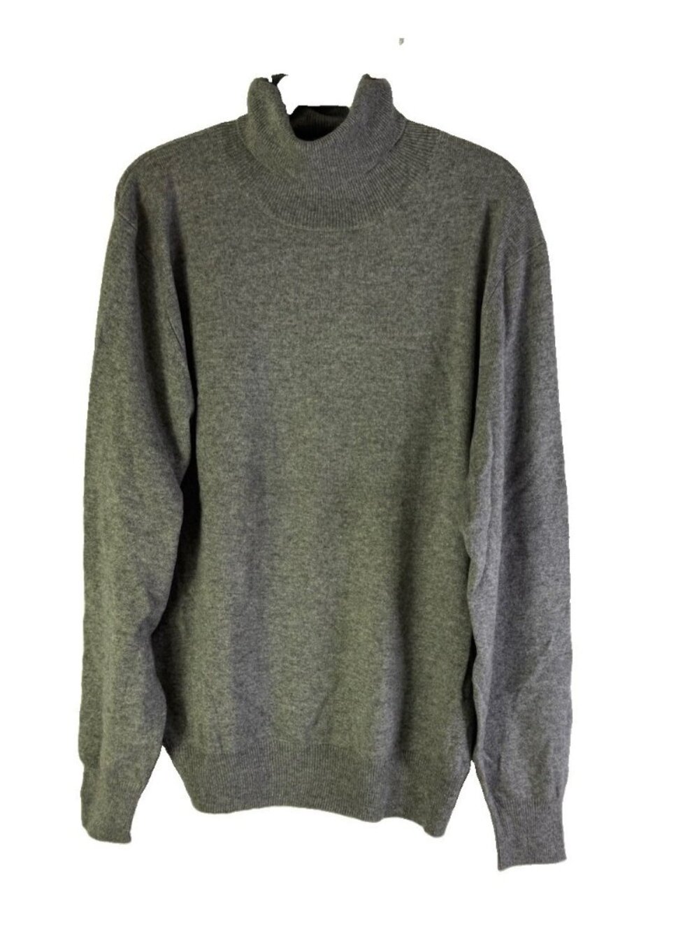 Vintage 90s Sweater Silk Cashmere Knit Turtleneck Luxury Rockabilly